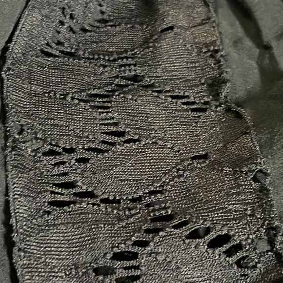 Victoria’s secret Dress Womens Small cold shoulder lace cover up drawstring Boho - Picture 9 of 11